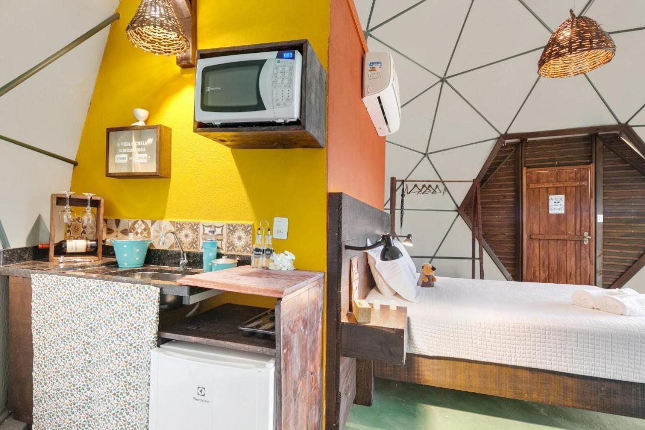 Campismo de Luxo Glamping Serra Da Canastra - Casinha De Hortelã - Domo Jaboticaba *